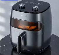 Four à vapeur électrique chinois avec thermostat réglable, protection contre la surchauffe, surface antiadhésive, capacité de 5,2 L, mécanique