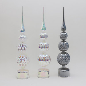 Decoraciones Navideñas <span class=keywords><strong>de</strong></span> Lujo, Árbol <span class=keywords><strong>de</strong></span> <span class=keywords><strong>Navidad</strong></span> <span class=keywords><strong>de</strong></span> Vidrio Soplado a Mano con Luces LED <span class=keywords><strong>para</strong></span> Mesa <span class=keywords><strong>de</strong></span> Fiesta en Casa, Adorno Navideño - Product Image 3