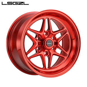 Jantes forgées Beadlock personnalisées LSGZL pour VTT et UTV, 18, 20, 22, 24, 26 pouces, 5x114.3, 5x120, 6x139.7, OEM pour les anciennes voitures américaines Muscle Truck - Product Image 3