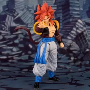 Figura Demoniacal Fit 30 SSJ4 <span class=keywords><strong>Gogeta</strong></span>, Figura de Acción GT Super <span class=keywords><strong>Saiyan</strong></span> <span class=keywords><strong>4</strong></span> de PVC SHF, Modelo a Escala 1/12, Juguete Coleccionable Articulado - Product Image 5