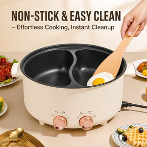 Nouvelle cocotte électrique portable multifonctionnelle, cuiseur électrique 2 en 1 pour la cuisine et l'extérieur - Product Image 5