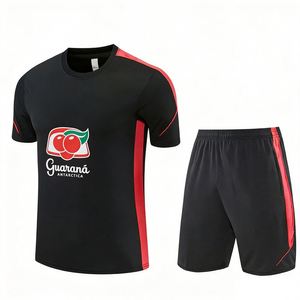 Camisetas de Fútbol de Verano 26/27 Brasil, Traje de Entrenamiento Personalizado de Manga Corta, Cuello Redondo, Unisex, Transpirable, Poliéster de Secado Rápido - Product Image 1
