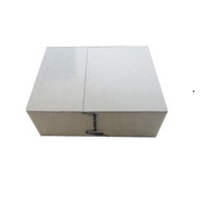 Panneau sandwich en mousse de polyuréthane, couleur RAL, classe d'incendie B2, surface PPGI, garantie 1 an, construction métallique moderne, bureau HCBY