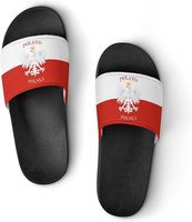 Autocollant personnalisé drapeau de la Pologne, Mug, Écharpe, Pantoufles, Bracelet, Chapeau bob, Ensemble maillot pour la Coupe de football