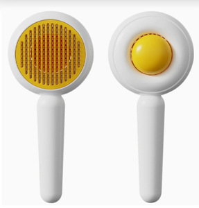 Peine para Mascotas ODM 2026, Venta al por Mayor, Económico, para Eliminar el Pelo, Masajeador, Lindo Diseño de Conejo, Acero Inoxidable, para Perros y Gatos - Product Image 2