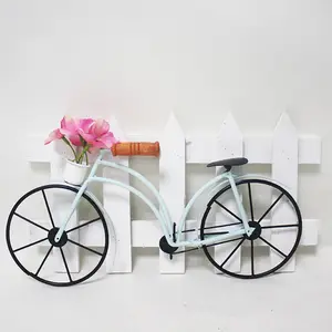 कृत्रिम पुष्पांजलि साइकिल सजावट के सामान 20 इंच पुष्पांजलि छोटे गहने लकड़ी से बना स्टॉक में थोक