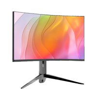 Monitor Gaming 2K 165Hz 500Hz, Monitor Curvo 240Hz, Monitor Curvo Gaming 4K de 32 Pulgadas para PC