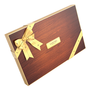 Tùy Chỉnh Sang Trọng Chất Lượng Cao Cứng Nhắc Bao Bì Các Tông Màu Trắng Có Thể Tháo Rời Nắp Giấy Hộp Quà Tặng Sang Trọng Sô Cô La Bao Bì Hộp - Product Image 1