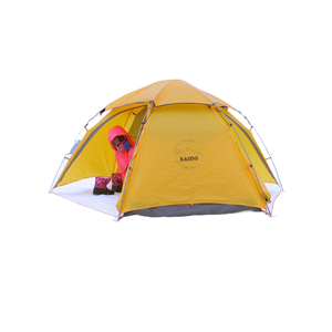 Tente de camping Yunfeng d'extérieur, tente à double couche avec poteaux en aluminium, tente imperméable, tente de camping pour 2 personnes - Product Image 6