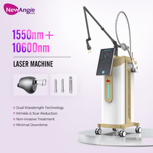 Machine laser Er:YAG double longueur d'onde 1550nm 10600nm haute performance pour le resurfaçage cutané, l'élimination des cicatrices d'acné et des rides, et le resserrement vaginal - Product Image 1