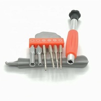 Kit de réparation SYY de haute qualité avec tournevis T6 T8 et spatule orange, 100 % testé pour NS PSP DS 3DS