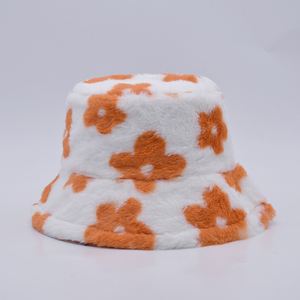 Gorro de Pescador de Felpa para Otoño e Invierno, Cálido, de Piel Sintética, con Logotipo Bordado Personalizado, Gorro de Pescador para Mujer - Product Image 2