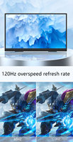 Monitor Portátil Ultrafino de 13.3 Pulgadas con Pantalla LED IPS de 60Hz y Resolución 2.5k, Tipo C, para Teléfonos Android y Juegos