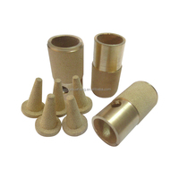 Cartouche filtrante en acier inoxydable 304/316, filtre à poudre fritté lavable, élément filtrant industriel pour la filtration chimique