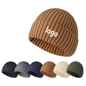 Gorros de Punto Deportivos de Invierno para Hombre y Mujer, Gorros de Lana Gruesos y Cálidos, Gorro Casual con Borde, Gorro Tipo Beanie para el Frío - Product Image 2