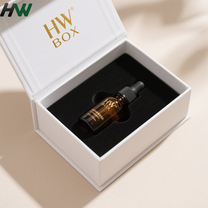 Luxury Cardboard Rigid Box Magnetic Closure Matte Lamination Embossing UV Coating for Perfume Candle Gift Packaging (Recyclable) - Product Image 4