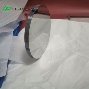 Filtre en verre Si IR de grande taille FELIX avec revêtement d'atténuation, longueur d'onde de 3,8 à 5,4 µm pour système IR - Product Image 4