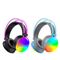 Casque de jeu avec microphone, casque Bluetooth supra-auriculaire, audio double mode pour le jeu