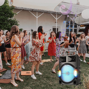 Lớn Đảng Âm Thanh Cao Chất Lượng Pin Cao Cuộc Sống Đa Chức Năng Loa Di Động Kênh Duy Nhất RGB Loa - Product Image 3