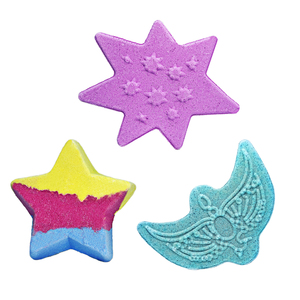 Confeti de Baño Sólido con Aroma Natural a Rosas, Hecho a Mano, Lavable, con Forma, Ingredientes Minerales Antisépticos, Caja de Regalo Relajante - Product Image 1