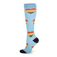 Chaussettes de compression en polyamide pour le vol, hauteur genou, chaudes, 15-20 mmHg, fournies par l'usine Cmax