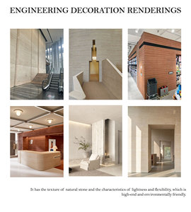 Pannelli flessibili in pietra morbida <span class=keywords><strong>ardesia</strong></span> <span class=keywords><strong>rivestimento</strong></span> <span class=keywords><strong>esterno</strong></span> traspirante con superficie antiscivolo - Product Image 4