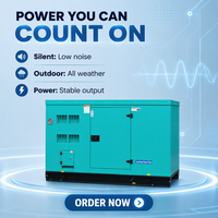 40KW 50KVA Cummins Schallgedämpfter Dieselgenerator 50Hz 60Hz 380V 400V 415V für Haus, Bauernhof, Werkstatt, Notstromversorgung