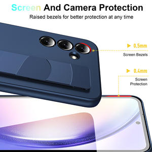 Bracelet de poignet ultra-fin mat pour l'étui de téléphone Samsung S25Ultra et coque rigide transparente anti-chute pour le S24Plus - Product Image 4