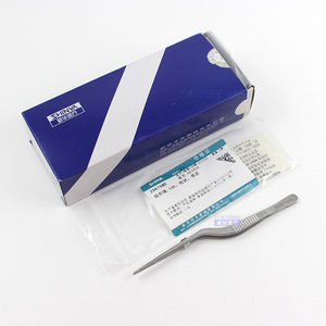 Pinzas para Oídos de Acero Inoxidable Xinhua Medical de 16 cm con Dientes Cruzados para Eliminar la Cera del Oído - Product Image 2