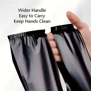 Bolsas Negras Desechables de PE Personalizadas |   Chaleco Resistente al Calor, Multifuncional, Reciclable, Antiolores, Antiderrames, de Alta Calidad - Product Image 5