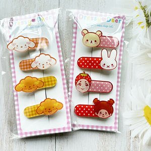 Popolari Fermagli per Capelli in Acrilico Personalizzati con Cartoni Animati e <span class=keywords><strong>Anime</strong></span>, Logo Stampato in Acrilico, Portachiavi in Acrilico con Glitter Epossidico, Accessori per Capelli - Product Image 3