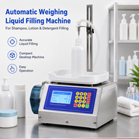Machine de remplissage automatique de liquides en acier inoxydable, petite échelle, pour shampoing et huile
