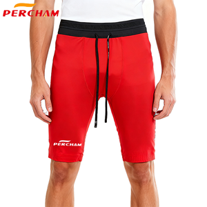 पैड और सिलिकॉन पकड़ के साथ पुरुषों की त्वरित शुष्क चलने वाली शॉर्ट्स मैराथन खेलों के लिए एथलेटिक टाइट्स - Product Image 3