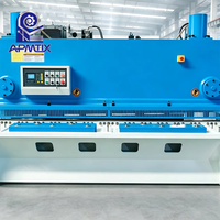 Cisaille à guillotine hydraulique CNC entièrement automatique QC11K 6x3200 7,5 kW avec système CNC E21, marque APMT, garantie 1 an