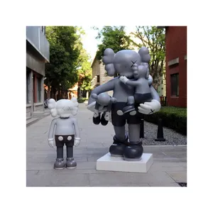 Hot Bán kích thước lớn 4 ft đứng kaw nghệ thuật đường phố bức tượng trang trí nội thất Pop điêu khắc nghệ thuật