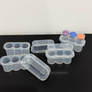 Wholesale Custom 3ml 3-Piece Aseptic Clear Glass Sterile Vaccine <b>Storage</b> <b>Box</b> <b>Small</b> Vial Holder for <b>Small</b> Vials PeptideVaccines - Product Image 4