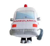 Costume d'Ambulance Gonflable pour la Publicité - Imperméable Durable Taille Personnalisée
