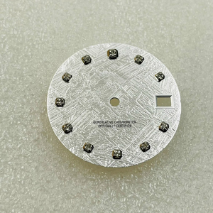 Nuovo Orologio Meccanico S con Quadrante a Motivo Meteorite NH36, Diamanti Luminosi e Accessori in Metallo, Compatibile con NH35/NH36 - Product Image 2