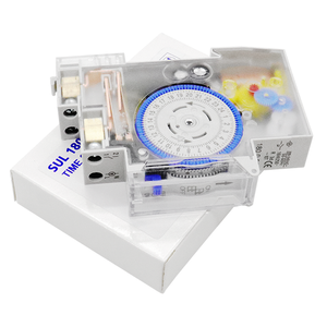 Chất lượng cao 220VAC Analog cơ khí Auto-off ROTARY Electric hẹn giờ chuyển đổi 15 phút Thời gian Din Rail núi sul180a 16A - Product Image 2