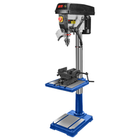 Perceuse industrielle verticale de table 1500W avec positionnement laser, moteur et boîte de vitesses pour le bois