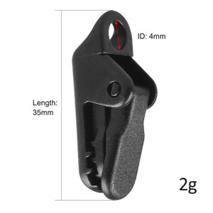 Clip para tienda de campaña Cleye con gancho de mosquetón para fijación de tela impermeable para toldo de camping, uso en exteriores, talla única - Product Image 4