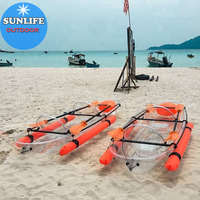 1. Kayak Transparent SUNLIFE 2026 avec Pagaies, Sièges et Système d'Équilibre – Vente en Gros