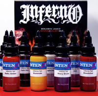 Ensemble d'Encres de Tatouage Premium pour le Corps, Vente en Gros, 30ml/1oz