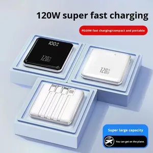 Cargador Portátil Compacto de Gran Capacidad con Certificación 3C, Carga Súper Rápida de 22.5W, 20000mAh, Cable de Material PVC - Product Image 4