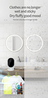 Déshumidificateur d'air intelligent ultra-silencieux avec écran tactile LCD, très populaire pour la maison, la chambre, le bureau, la garde-robe, contre l'humidité.