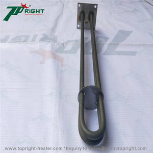 عنصر تسخين مياه كهربائي أنبوبي على شكل حرف U باللونين الأخضر والأسود مع خيط M6 - Product Image 4