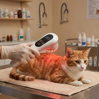 Baguette de luminothérapie LED portative à usage domestique pour le soulagement de la douleur et le bien-être des chiens et chats âgés, pour la récupération et la santé des animaux de compagnie