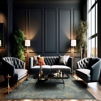 Nouvelle moquette de haute qualité, personnalisable, à absorption acoustique élevée, pour les halls d'accueil des hôtels chinois, du mur au mur