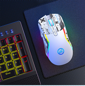 เมาส์เกมมิ่ง AI Smart Dialogue จากโรงงานโดยตรง 3 โหมด ชาร์จไฟได้ ไฟ RGB ปรับแต่งได้ ออกแบบตามหลักสรีรศาสตร์ สำหรับพีซี แล็ปท็อป AI Writin - Product Image 6