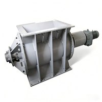 Vanne rotative en acier inoxydable pour l'industrie, système d'évacuation à air comprimé